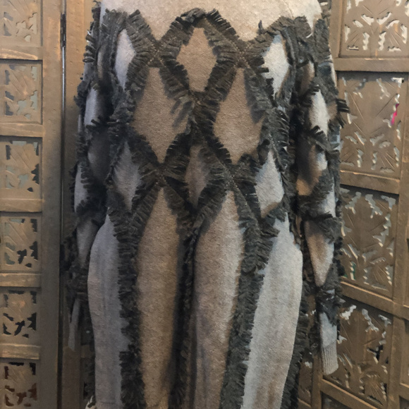 Grey Jonathan Simkhai Wool Long Sweater - Picture 2 of 4